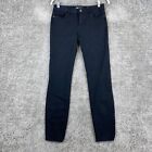 DL1961 Emma Low Rise Instasculpt Skinny Jeans Women's 27 Black Riker 5-Pocket