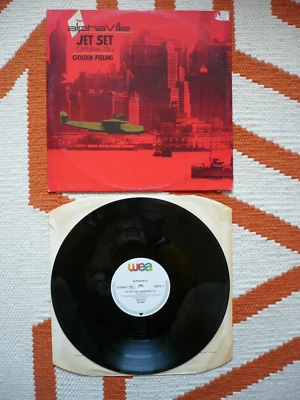 Alphaville Jet Set 12" Vinyl EU 1985 WEA 1st Press A2/B2 Synth Pop Single - Image 1 of 4