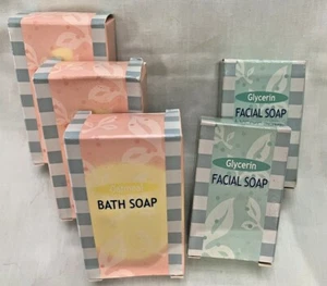 5 Bars Vintage Swan Dolphin Disney Resort Soap Glycerin Facial & Bath - Bild 1 von 5