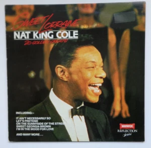 NAT KING COLE - SWEET LORRAINE 20 GOLDEN GREATS - 1987 VINYL LP WARWICK WW2039 - Picture 1 of 3