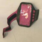 PINK Sports Armband Case Pouch Cell Phone Holder Bag Running Jog Gym Arm Band