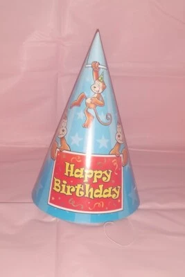 Assorted Happy Birthday Cone Hat #66005 & #66008, your choice - Image 1 of 4