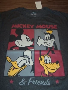 WALT DISNEY MICKEY MOUSE GOOFY DONALD DUCK PLUTO T-Shirt MENS XL NEW w/ TAG - Picture 1 of 4