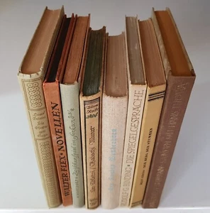 Alte dekorative Bücher um 1910-1950 schöne Buchrücken Sammlung Konvolut Deko #49 - Bild 1 von 6