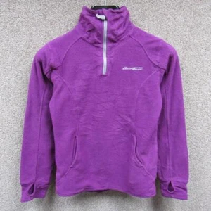 WOMENS EDDIE BAUER FULL ZIPPED FLEECE UK SIZE 6/8 NC06126 - Picture 1 of 9