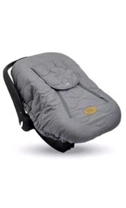 CozyBaby gesteppter Babyschalenbezug mit zwei Reißverschlüssen & elastischem Rand (offene Box) - Bild 1 von 2
