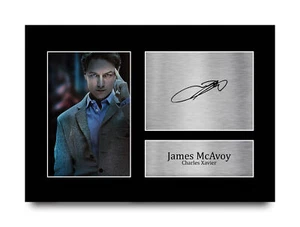 James McAvoy X-Men Charles Xavier Signed Autograph Picture Print for Movie Fan - Imagen 1 de 17