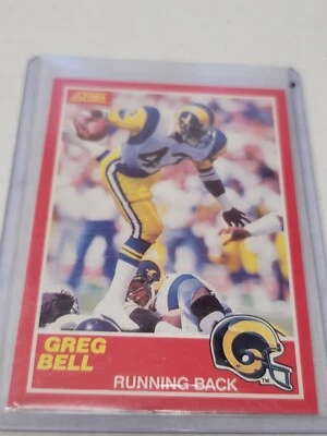 GREG BELL 1989 Score #190.   RAMS - Top Loaded SET BREAK - Image 1 of 2