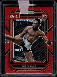 2023 Panini Prizm UFC #184 Philip Rowe Ruby Wave Prizms - Picture 1 of 2