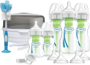 Dr. Brown's Options Plus Anti-Colic Feeding Baby Bottles Newborn Giftset Unisex - Picture 1 of 10