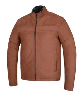 Lederjacke Herren Jacke cognac echtleder alle jahreszeiten Braun - Bild 1 von 5