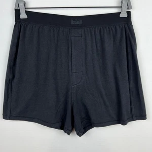 Calzoncillos boxer sueltos SKIMS Boyfriend de ónix talla M - Imagen 1 de 10