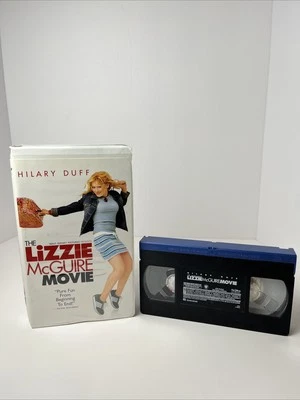 The Lizzie McGuire Movie (VHS, 2003) Disney Clamshell VHS Hillary Duff Foto 1 de 4
