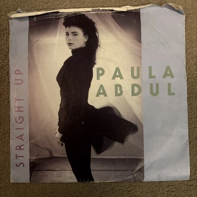 PAULA ABDUL - STRAIGHT UP - 7 INCH VINYL SINGLE - VGC - Image 1 of 2