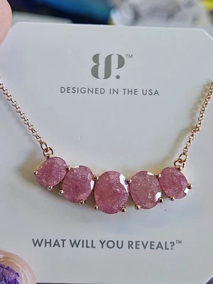 Collar Bomb Party Call Me Yours NK47887 Lc Cristal de Hielo Rosa Chapado en Oro Rosa Foto 1 de 2