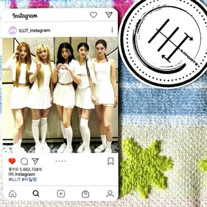 Illit Fotokarte Instagram Special Photo Card Authentic Korea Kpop - Bild 1 von 2