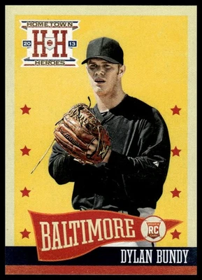 2013 Panini Hometown Heroes #128 Dylan Bundy RC - Image 1 of 2