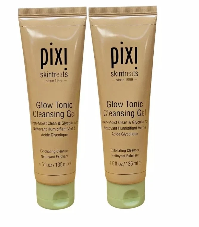 PIXI Glow Tonic Cleansing Gel - 2 x 135ml - Cleanser