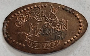 Elongated Coin - Splash Mountain Magic Kingdom ๐บ๐ฒ US - Picture 1 of 3