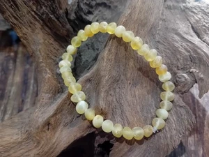 Elasticated Amber Bracelet (#7) - Picture 1 of 1