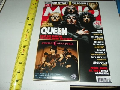 MOJO MUSIC MAGAZINE # 378 - QUEEN - W/CD - MAY 2025-NICE - Image 1 of 3