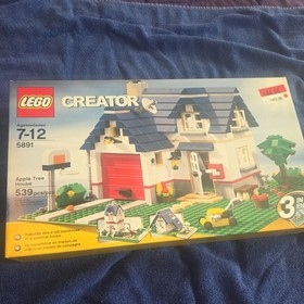 NEW 5891 LEGO Apple Tree House Creator 3-in-1 Retired 2010 new in sealed box.