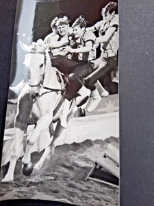 1977 DDR foto 18x10 Reitertruppe Kersten ZIRKUS BUSCH circus cirque circo photo - Bild 1 von 2