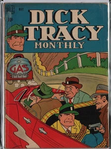 Dick Tracy Monthly #17 Chester Gould (1949) Dell Comics G+ (2,5) - Bild 1 von 2