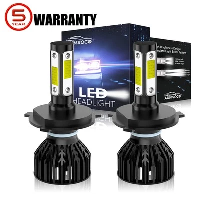 9003/H4 Bombillas LED Luz Blanca 6500K Para Nissan Altima 1993 1994-1997 Foto 1 de 4