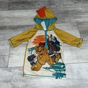 Disney Store Lion Guard Swim Shirt Rash Guard Boy Size 5/6 - Picture 1 of 9