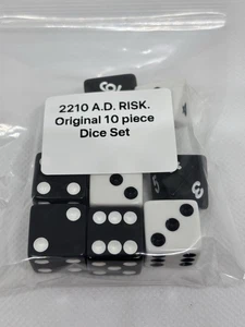 RISK 2210 AD JUEGO COMPLETO DE DADOS ORIGINALES Juego Piezas Piezas Avalon Hill - Imagen 1 de 2