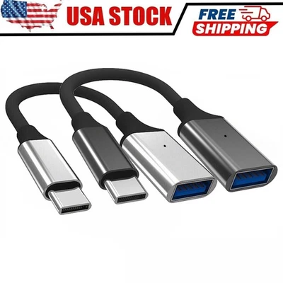 USB-C 3.1 Type C Male to USB 3.0 Type A Female OTG Adapter Converter Cable Cord