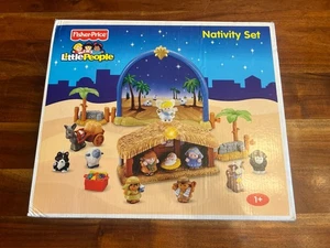 Fisher Price Little People Christmas Story Nativity Set Lights Sounds WORKS - Picture 1 of 11