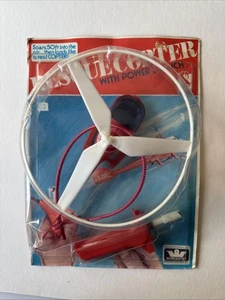 Vintage Rescue Copter Helicopter Rip Cord West Germany Worcester Toys MS Toy NIP - Picture 1 of 13