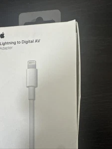 Apple MW2P3AM/A  Lightning Digital AV Adapter (Damaged 📦 ) - Picture 1 of 7