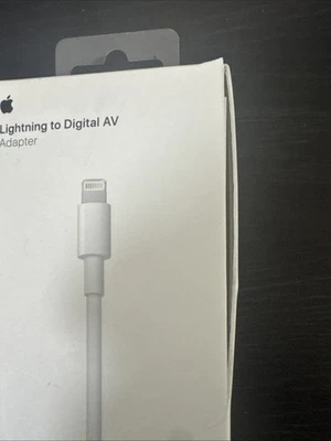 Apple MW2P3AM/A  Lightning Digital AV Adapter (Damaged 📦 ) - Image 1 of 4