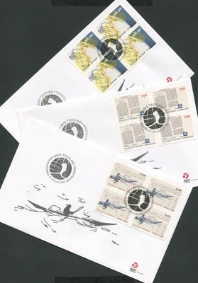 Groenlandia FDC 2011.01.17. Bloque de cuatro comunicaciones I Z4208 Foto 1 de 4