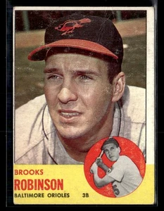 1963 Topps #345 Brooks Robinson *Low Grade* - Picture 1 of 2