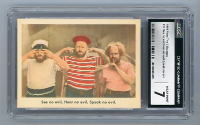 1959 The Three Stooges #17 See No Evil, Hear No Evil... CGC 7 NEAR MINT #933069 - Image 1 of 2