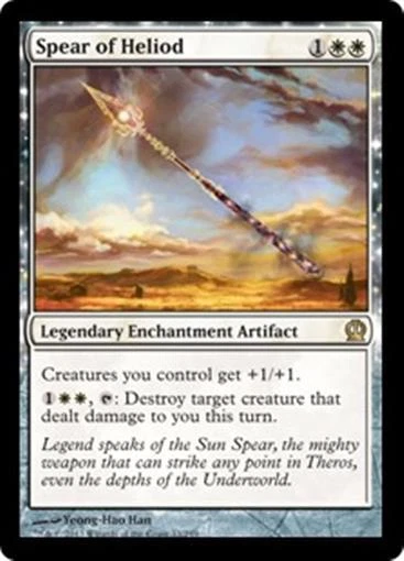 MTG - SPEAR OF HELIOD - Theros (R) - Image 1 of 1