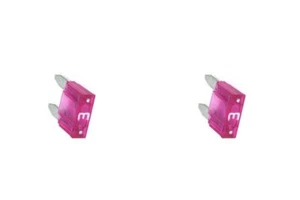 12V Flachsicherung 11mm 3A violett Mini Autosicherung KFZ Sicherung 2 - 25 Stück - Bild 1 von 1