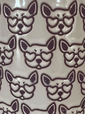 Taza de café Graydon Hall taza amante del perro bulldog francés lavanda Foto 1 de 4