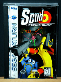 Scud: The Disposable Assassin (Sega Saturn,1997) Tested NTSC-U/C