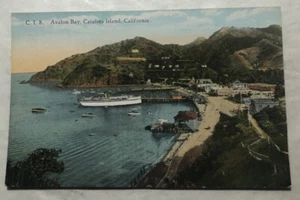 Avalon Bay, Catalina Island, California. Postcard (D3) - Picture 1 of 2
