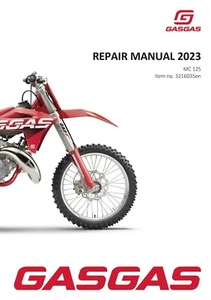 GasGas Gas Gas Service Workshop Shop Manual Book 2023 MC 125 - Bild 1 von 12