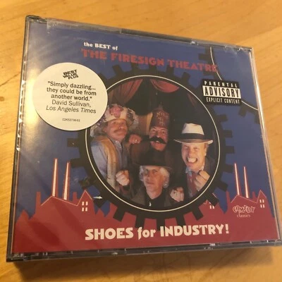 BEST OF THE FIRESIGN THEATRE / THEATER 2 CD SET Shoes for Industry! BRAND NEW !! - Image 1 of 4