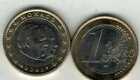 Monako Monako: S 53, 1 euro, 2001 moneta obiegowa