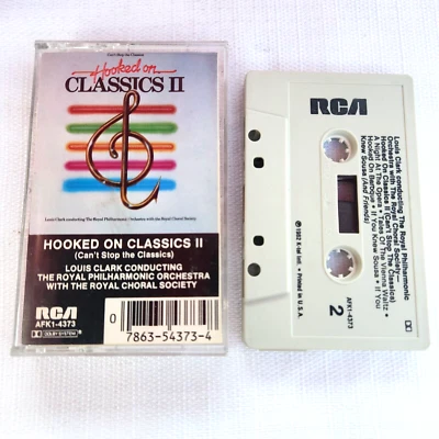 Hooked On Classics 2 - Cassette Tape / K-Tel PLAY ** BUY 2 GET 1 FREE ** - Image 1 of 2