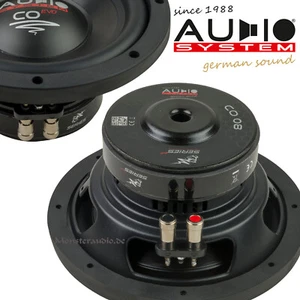 AUDIO SYSTEM CO 08 280 Watt 4 Ohm 20m Subwoofer Mini Auto Woofer 200mm 8" - Bild 1 von 3