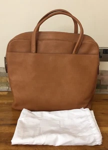 MAISON MARTIN MARGIELA Leather Grab Bag - Tan Brown - £1390 - Picture 1 of 12